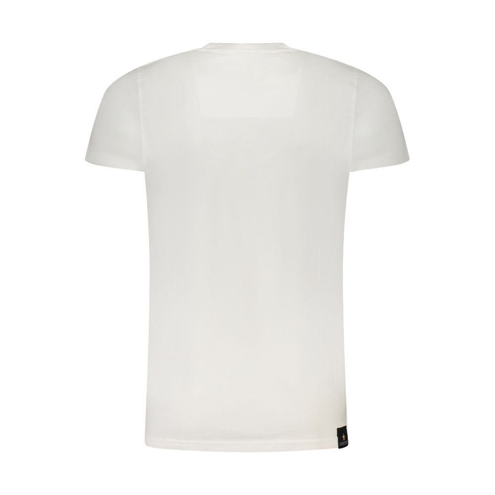 White Cotton T-Shirt Esercito 1659