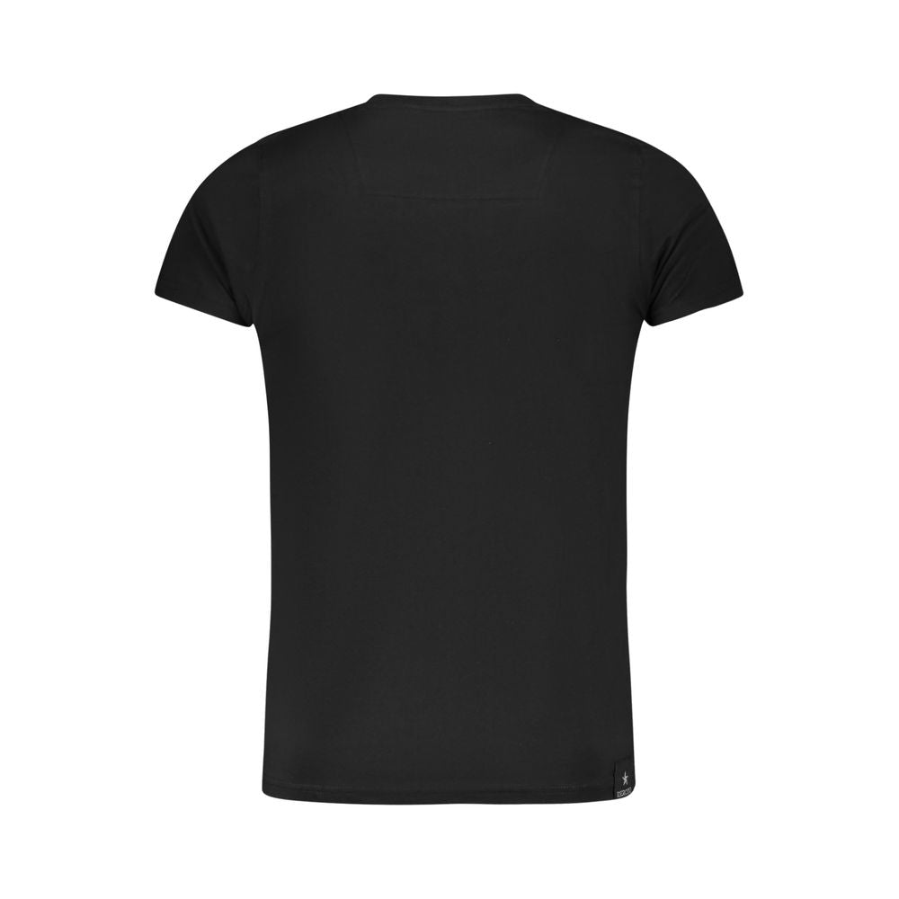 Black Cotton T-Shirt Accademia Militare