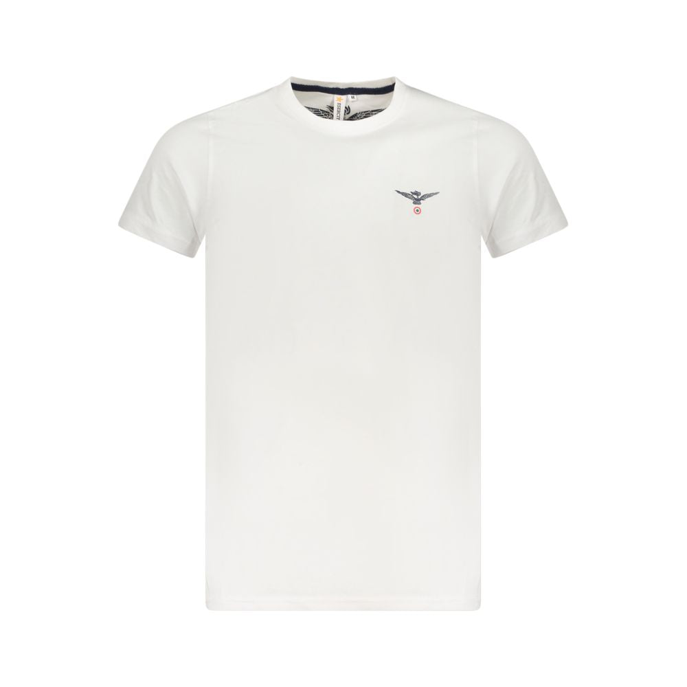 White Cotton T-Shirt Accademia Militare