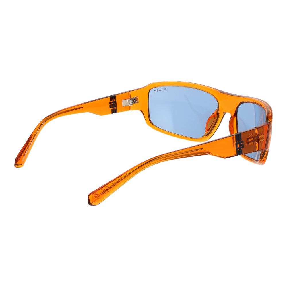 Orange Men Sunglass Guess