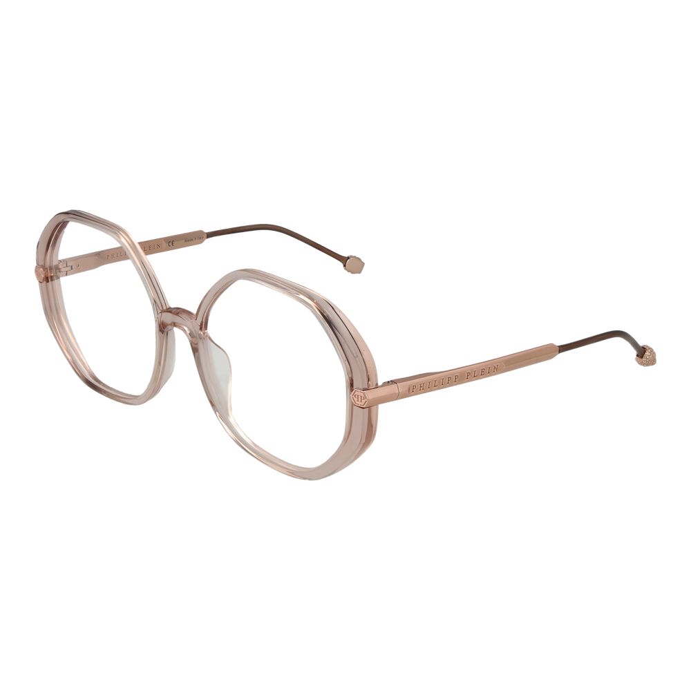 Pink Women Glasses Frame Philipp Plein