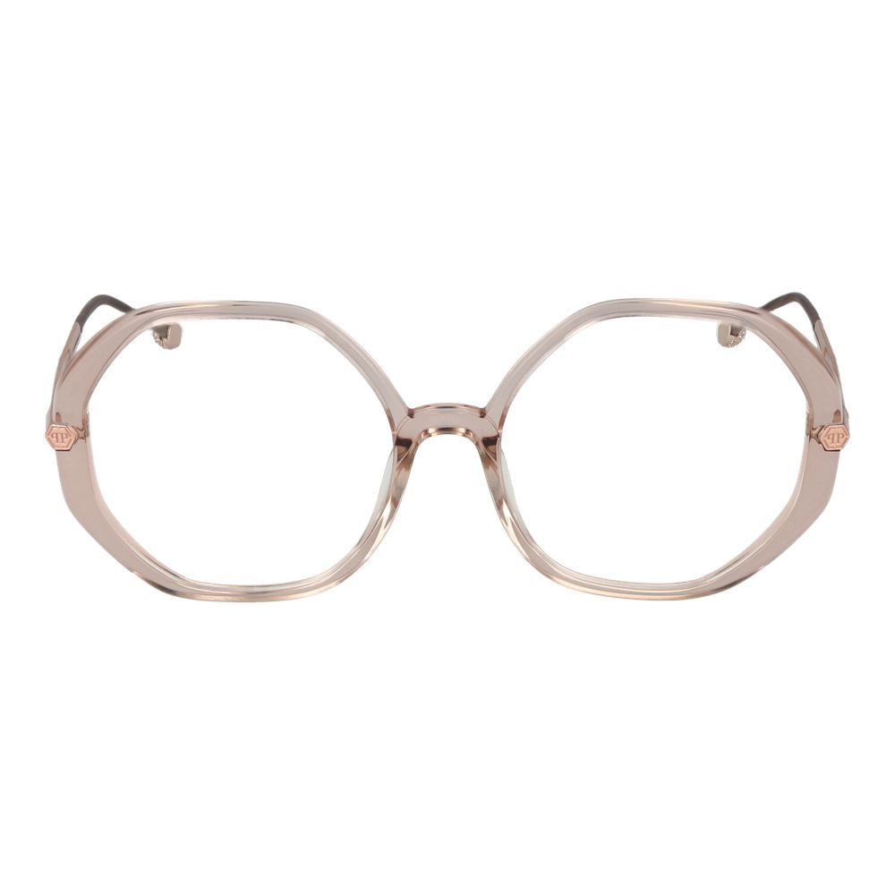 Pink Women Glasses Frame Philipp Plein