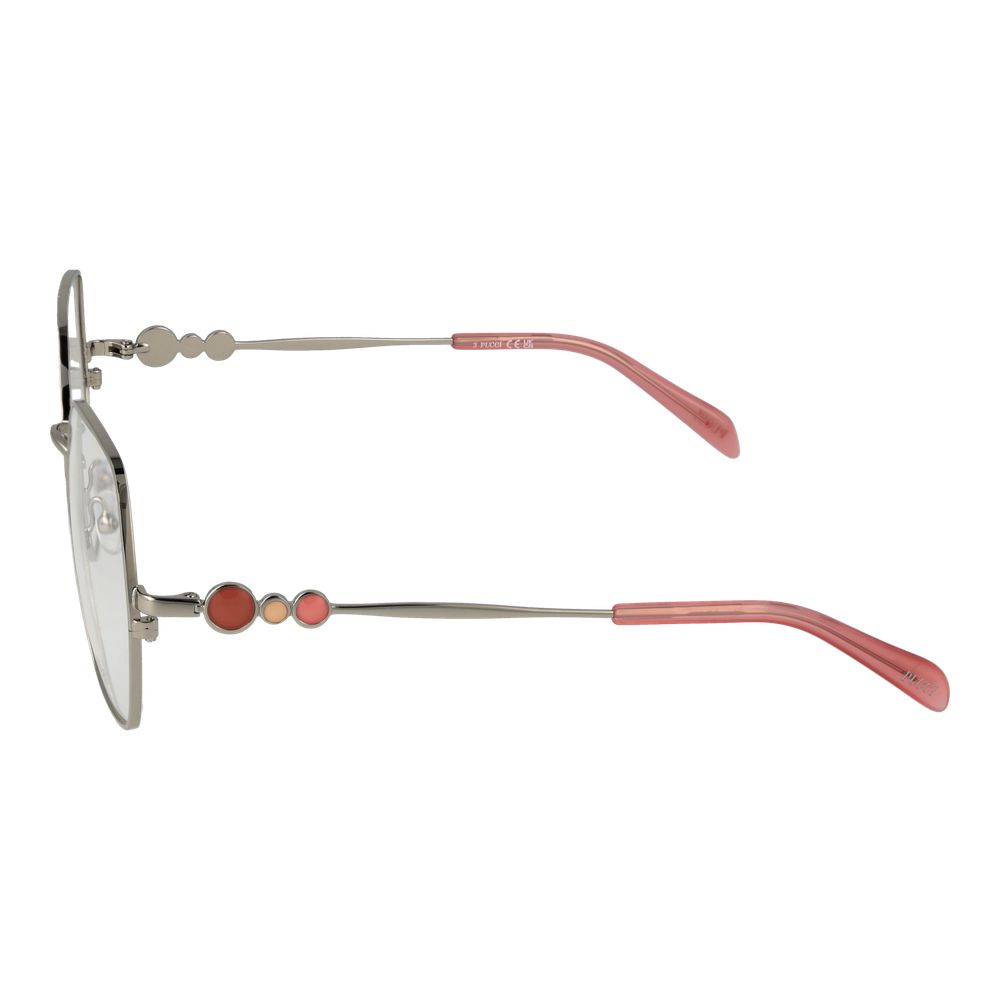 Gray Women Glasses Frame Emilio Pucci