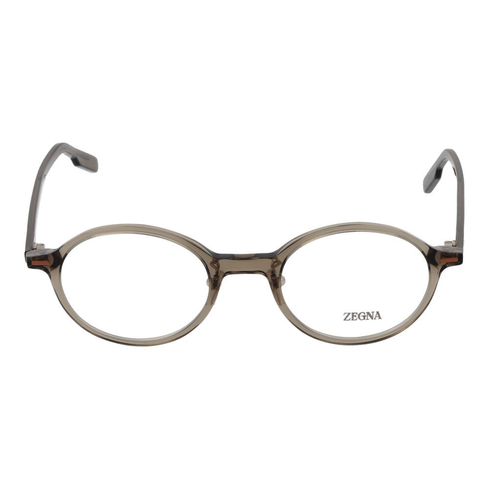 Gray Men Glasses Frame Ermenegildo Zegna
