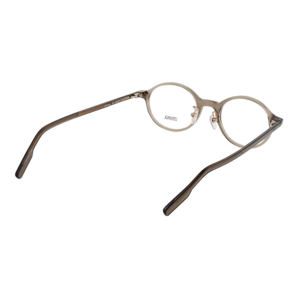 Gray Men Glasses Frame Ermenegildo Zegna