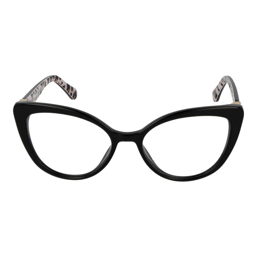 Black Women Glasses Frame Love Moschino