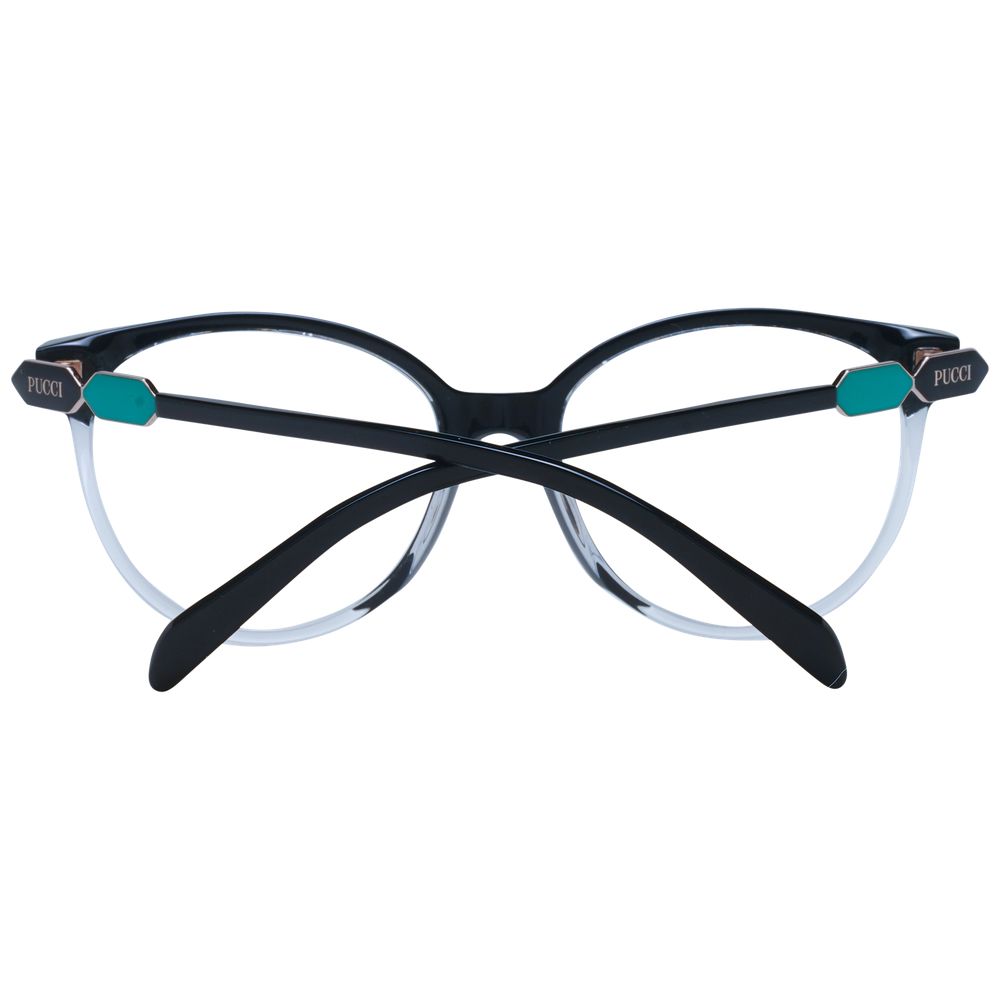 Black Women Glasses Frame Emilio Pucci