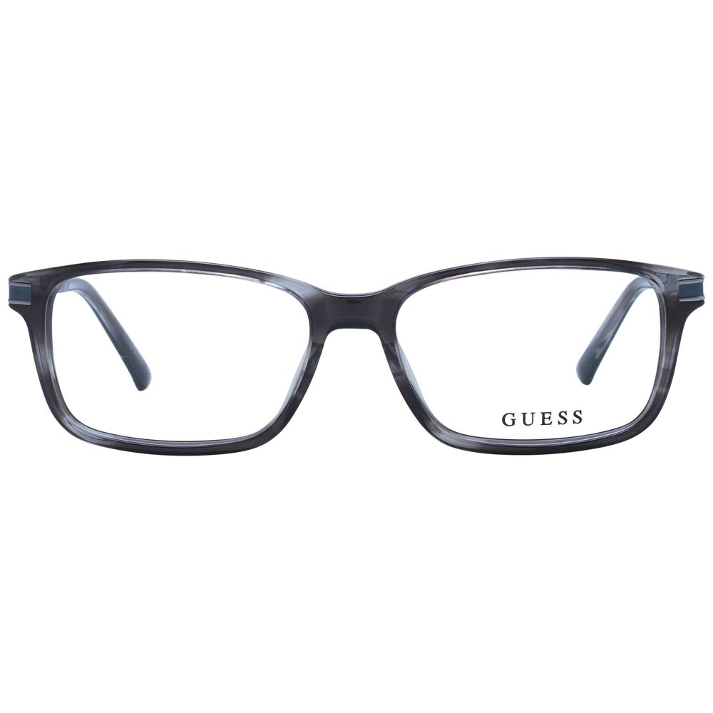 Gray Men Glasses Frame Guess