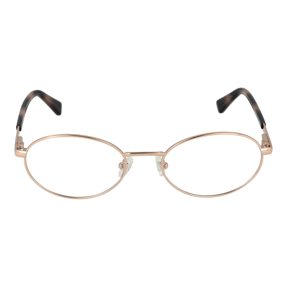 Gold Unisex Glasses Frame Guess