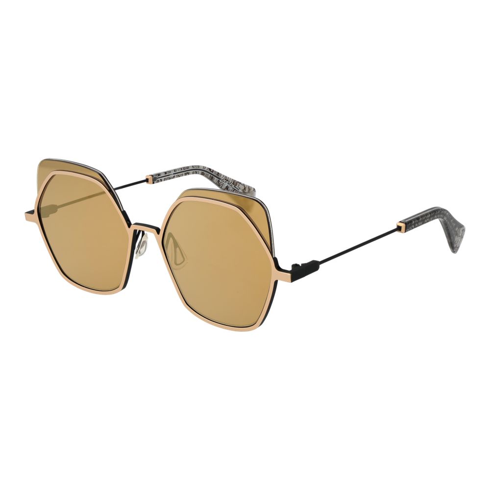 Gold Unisex Sunglass Yohji Yamamoto