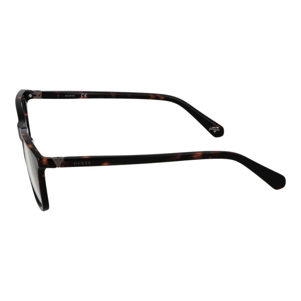 Brown Unisex Glasses Frame Guess