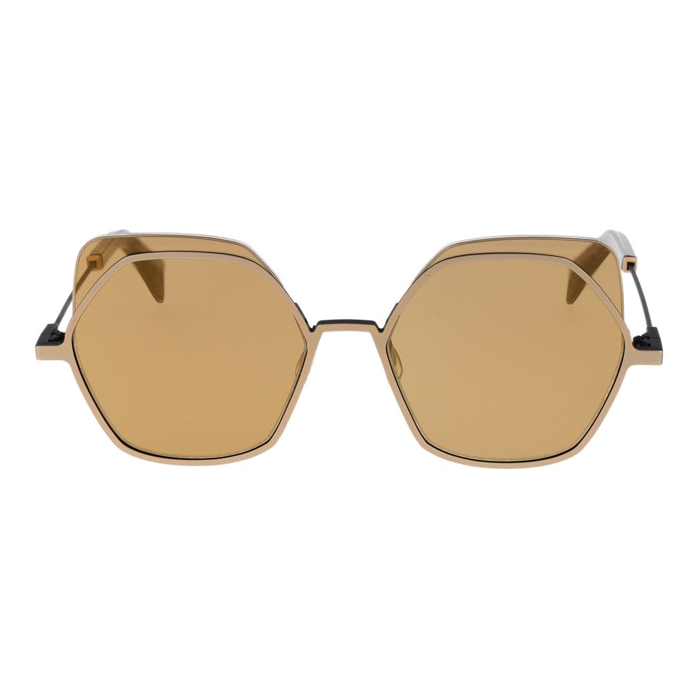 Gold Unisex Sunglass Yohji Yamamoto