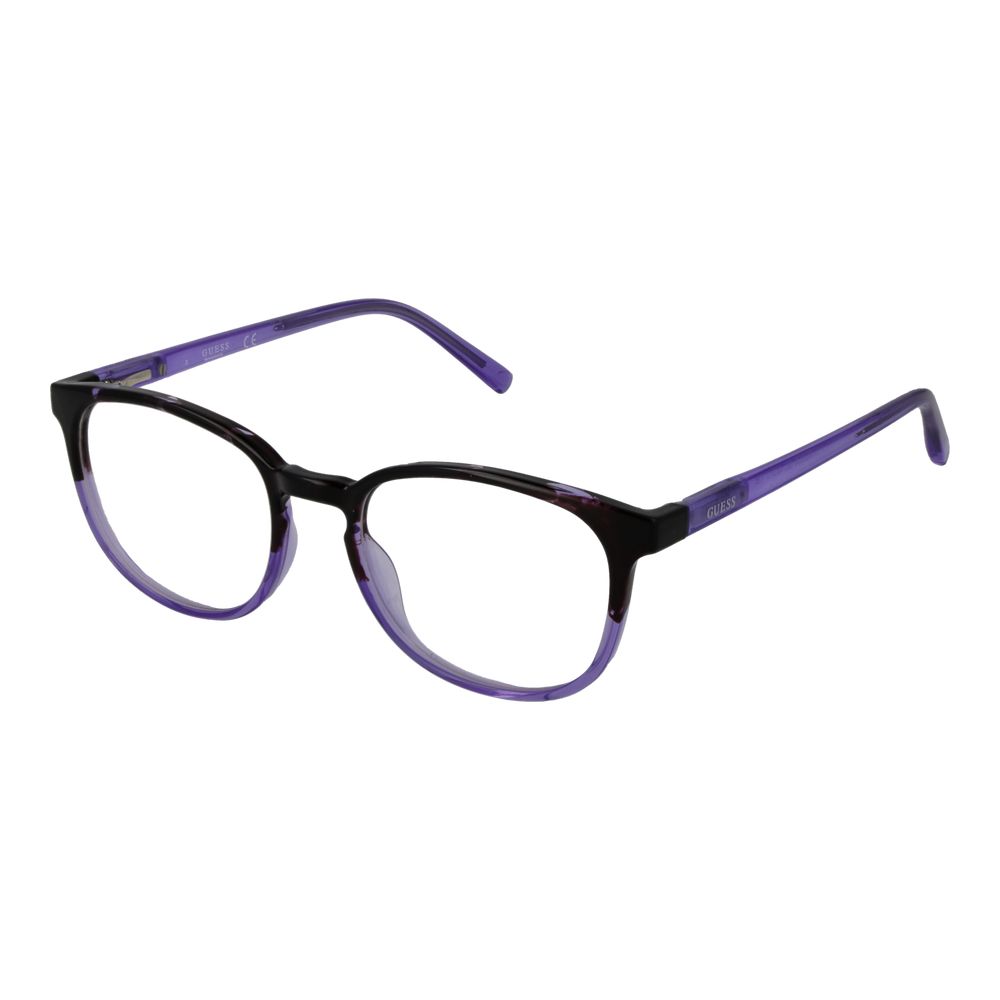 Purple Unisex Glasses Frame Guess