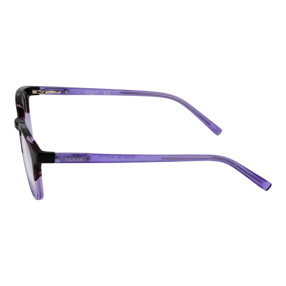 Purple Unisex Glasses Frame Guess