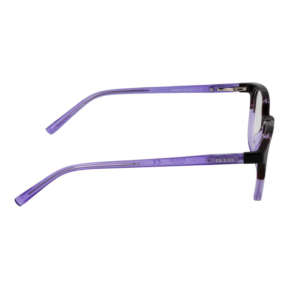Purple Unisex Glasses Frame Guess