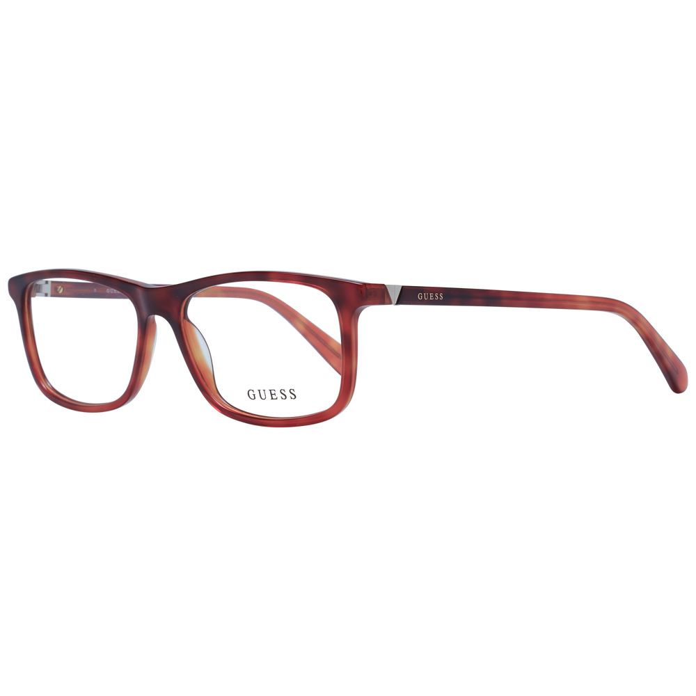 Brown Men Glasses Frame Guess