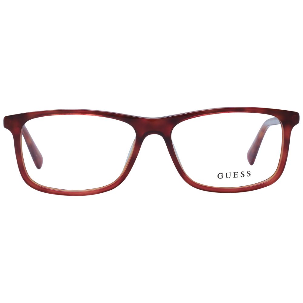 Brown Men Glasses Frame Guess