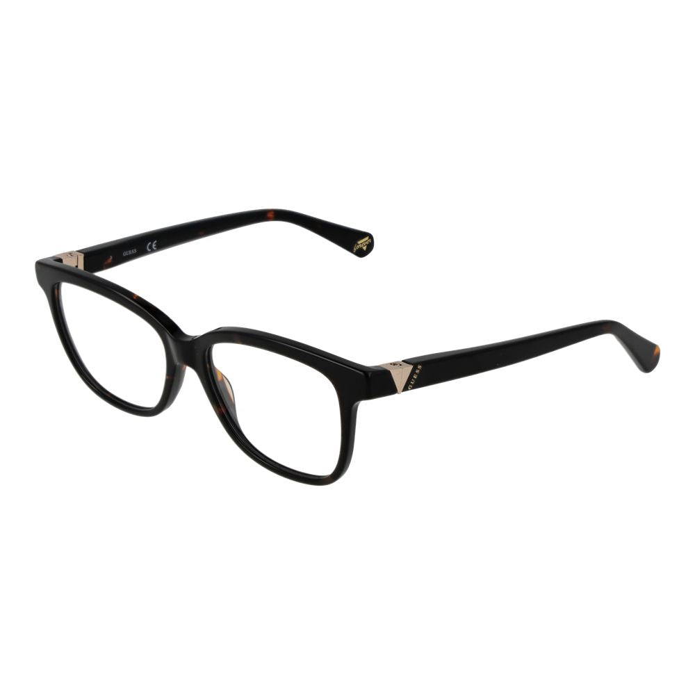 Brown Unisex Glasses Frame Guess