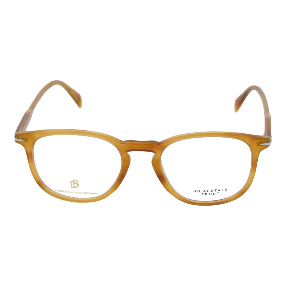 Brown Men Glasses Frame David Beckham