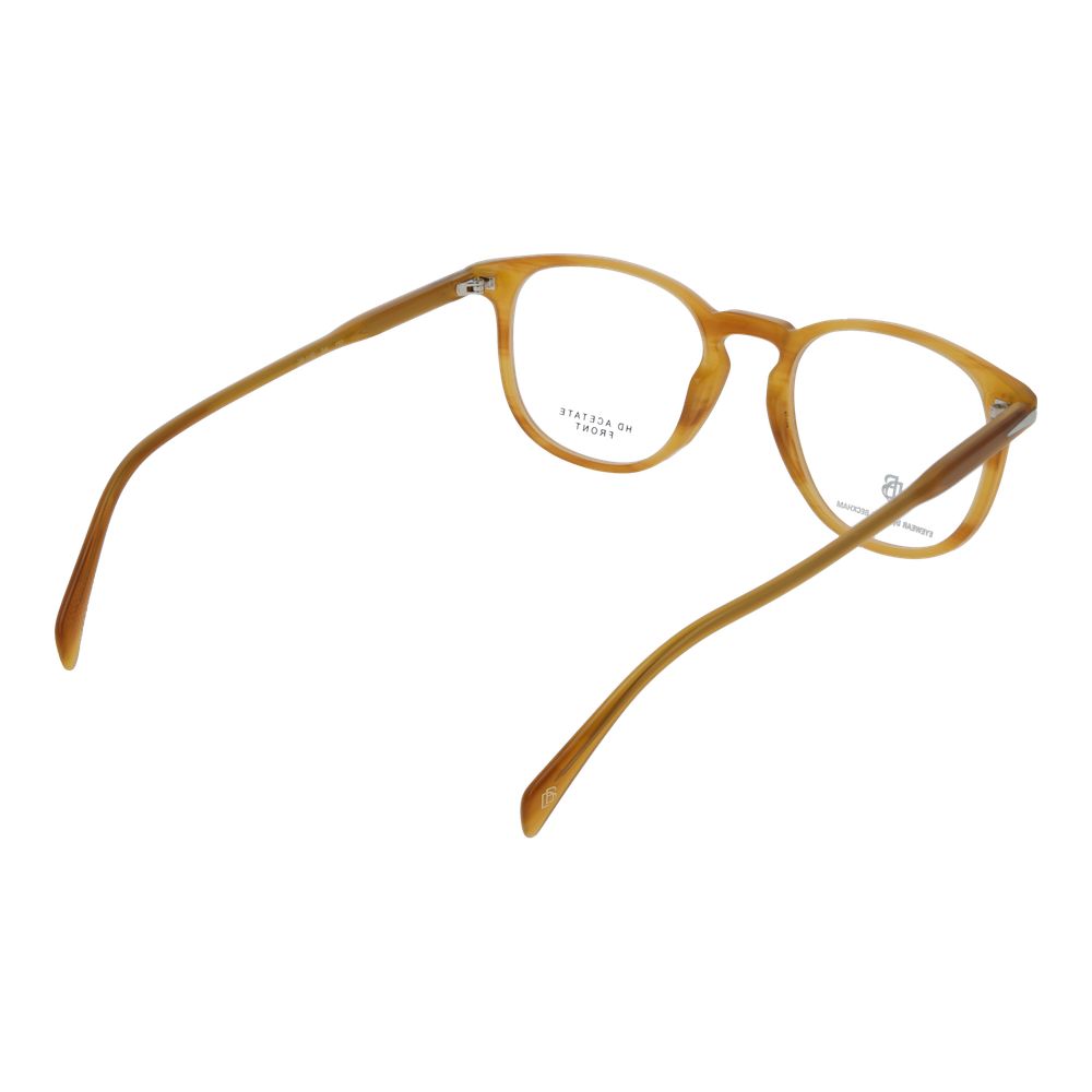Brown Men Glasses Frame David Beckham