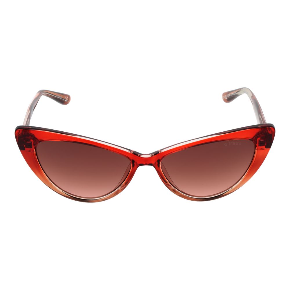 Burgundy Women Sunglass Guess