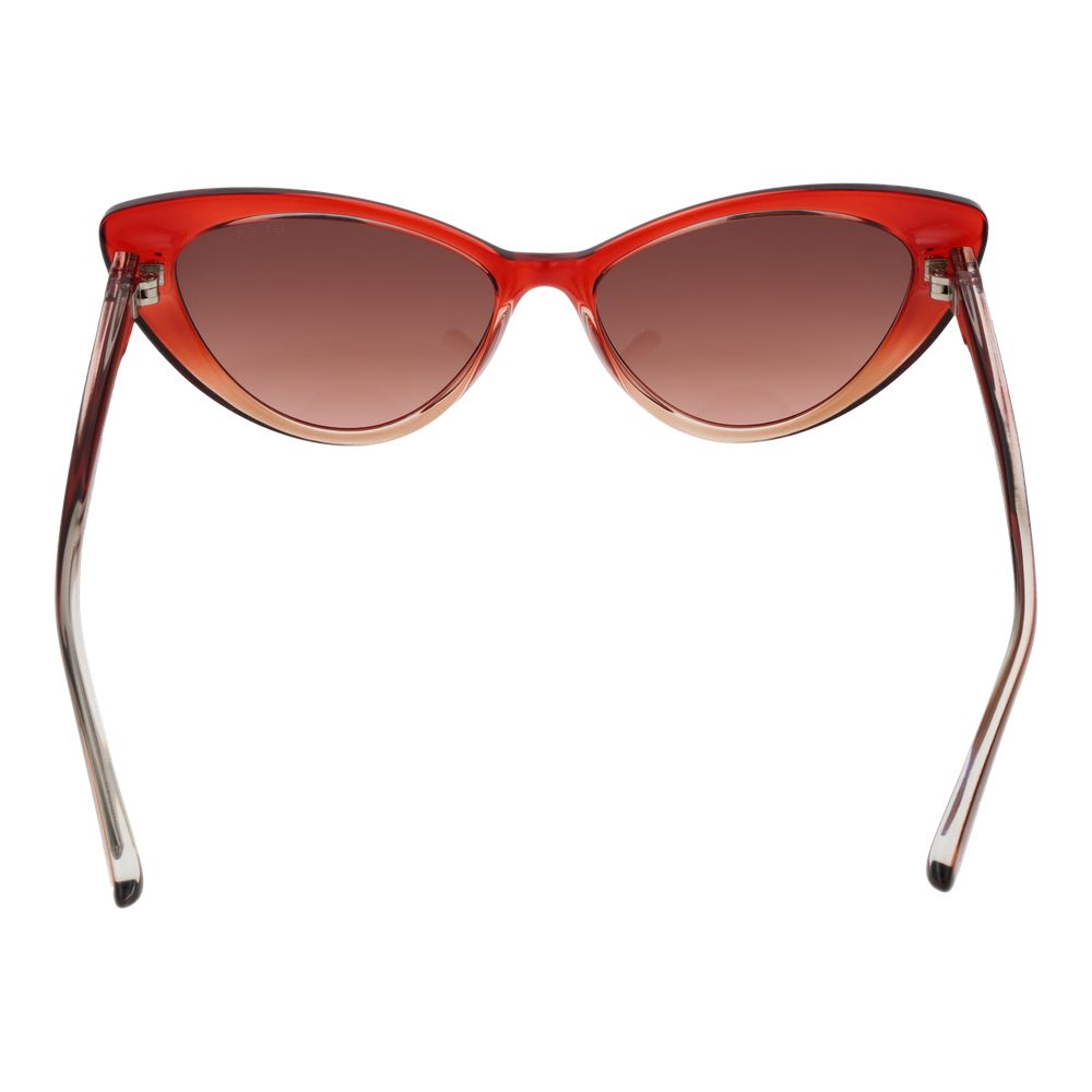 Burgundy Women Sunglass Guess