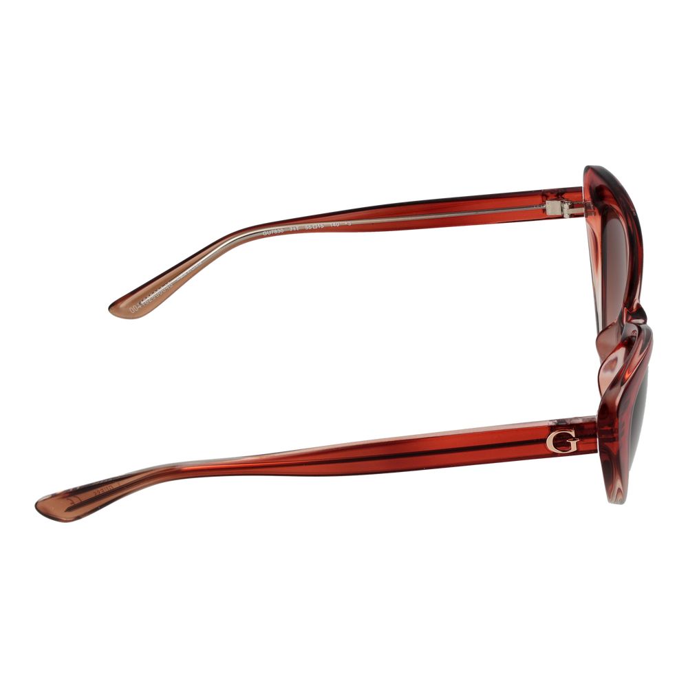 Burgundy Women Sunglass Guess