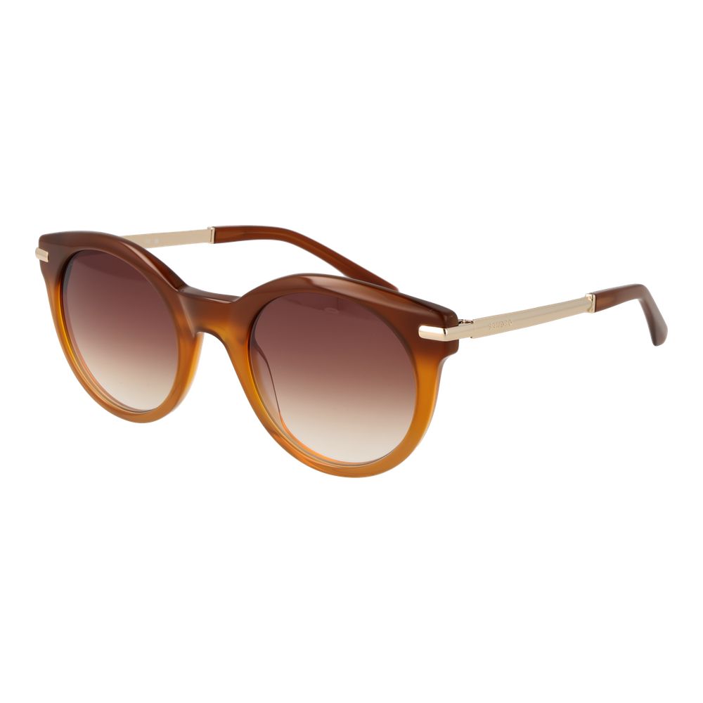 Orange Women Sunglass Sandro