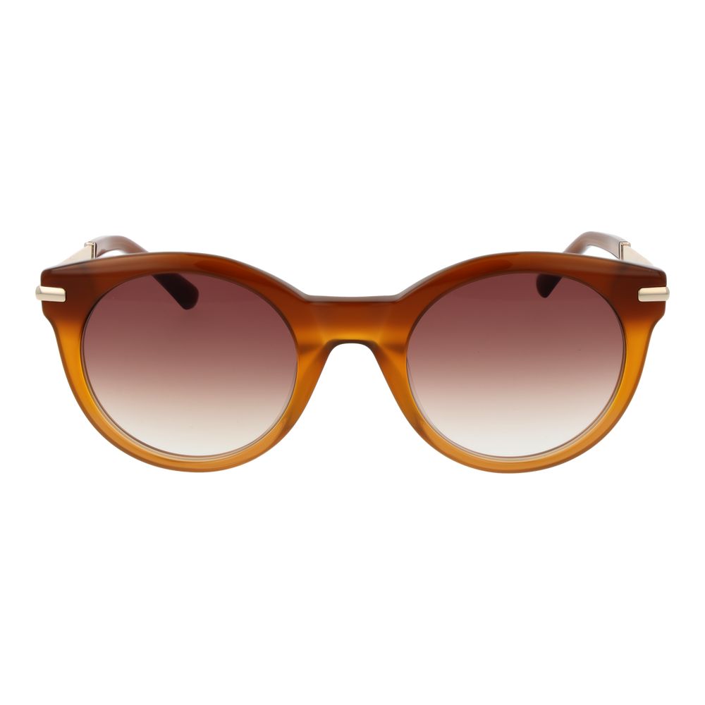 Orange Women Sunglass Sandro