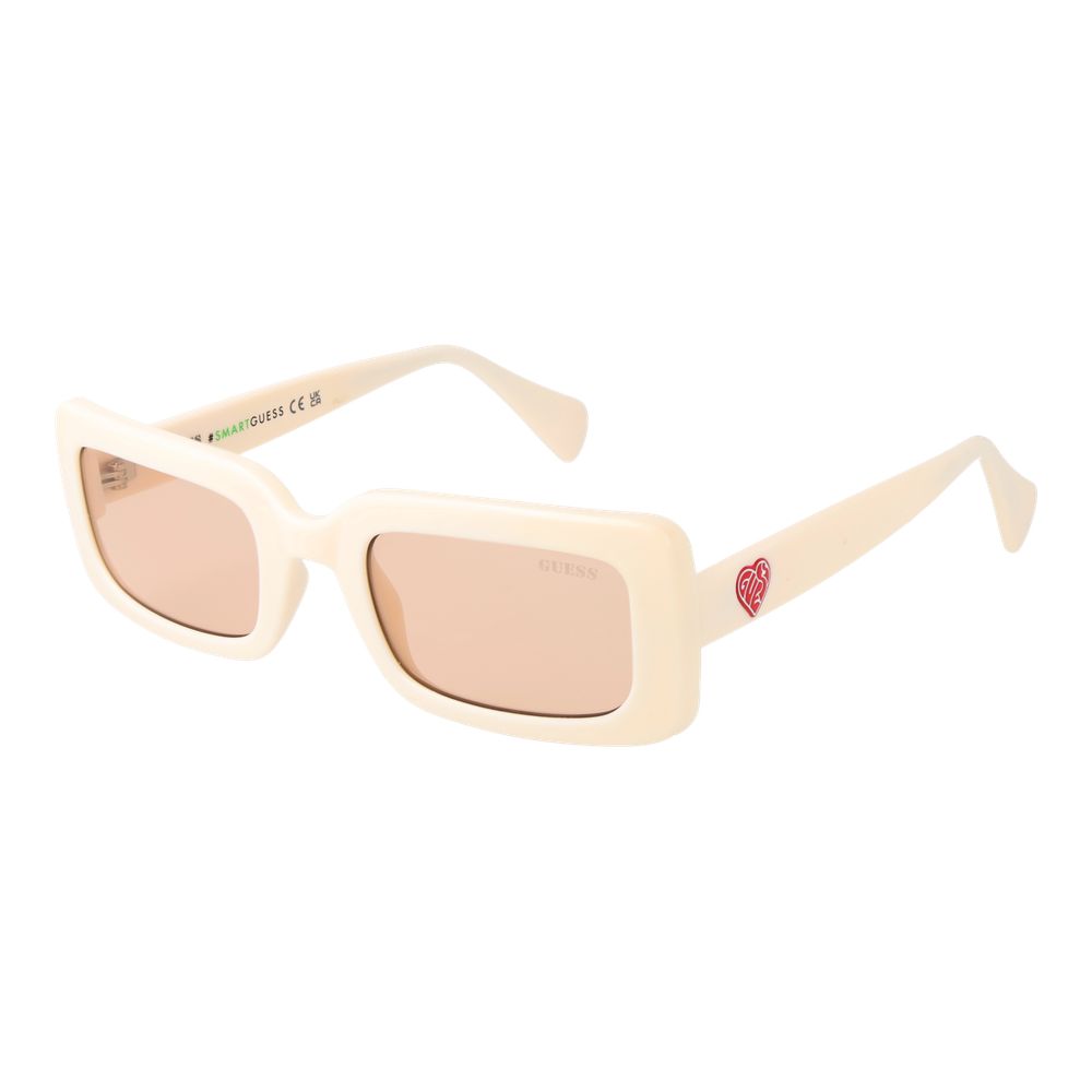 Beige Unisex Sunglass Guess