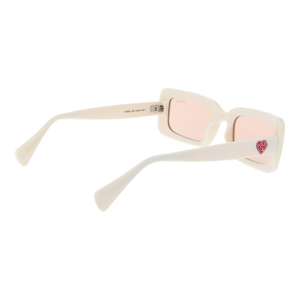 Beige Unisex Sunglass Guess