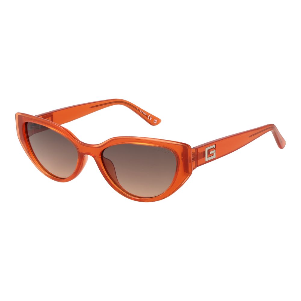 Orange Women Sunglass Guess