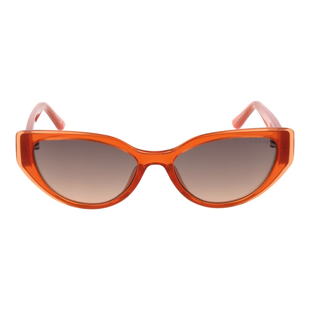 Orange Women Sunglass Guess