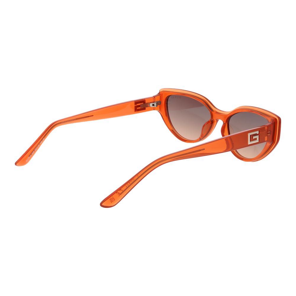 Orange Women Sunglass Guess