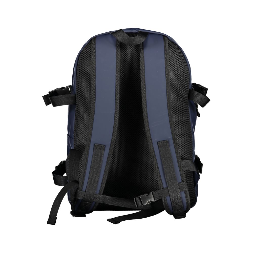 Blue Polyethylene Backpack Tommy Hilfiger