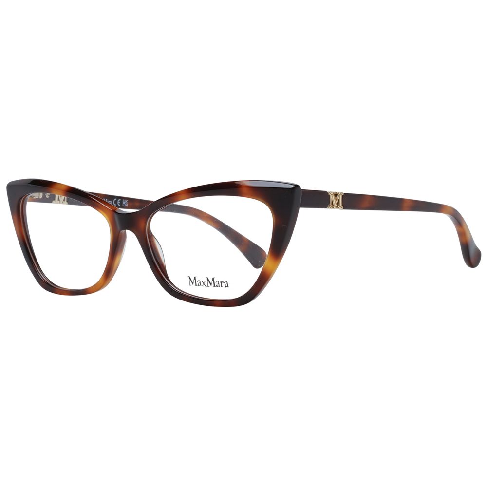 Brown Women Glasses Frame Max Mara