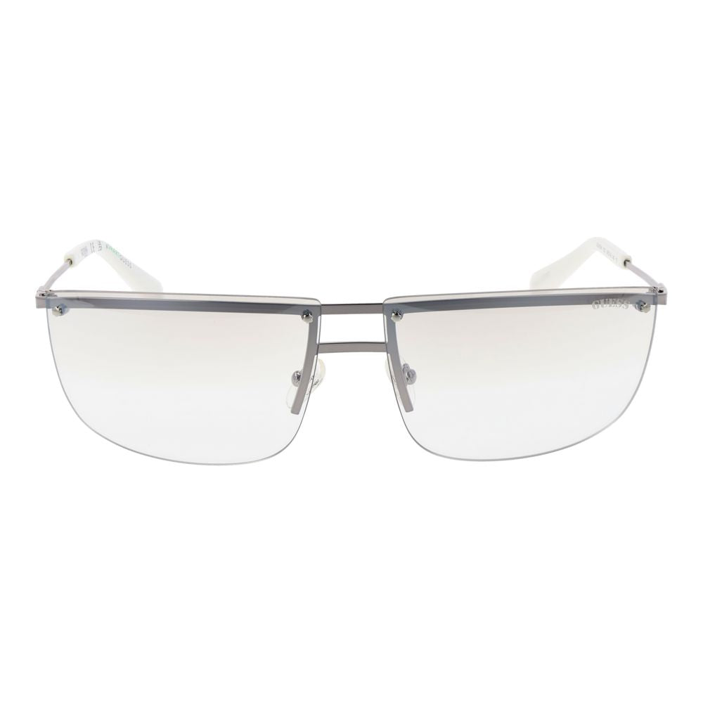 Silver Unisex Sunglass Guess