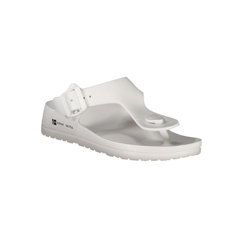 White Plastic Women Sandal Norway 1963