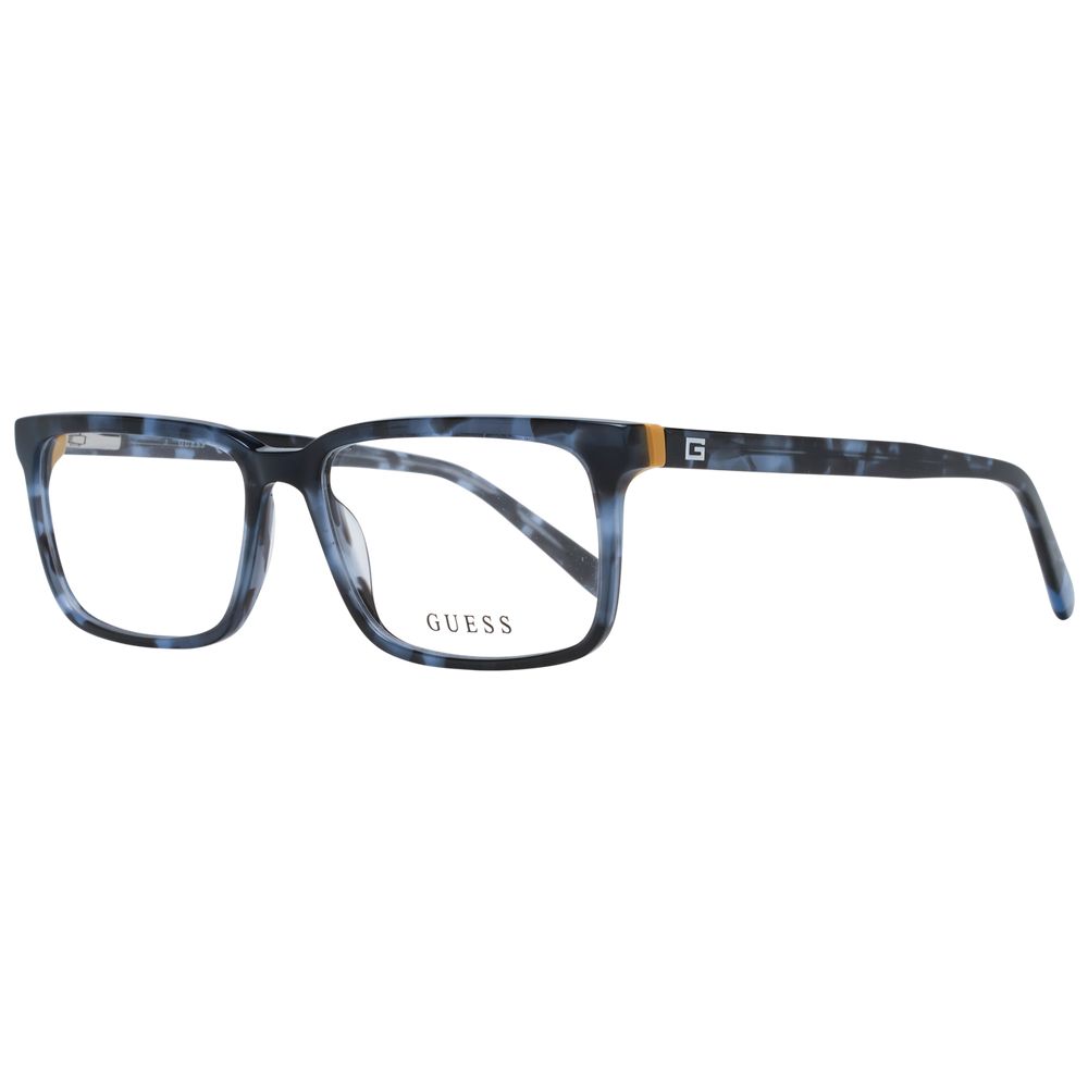 Blue Men Glasses Frame Guess