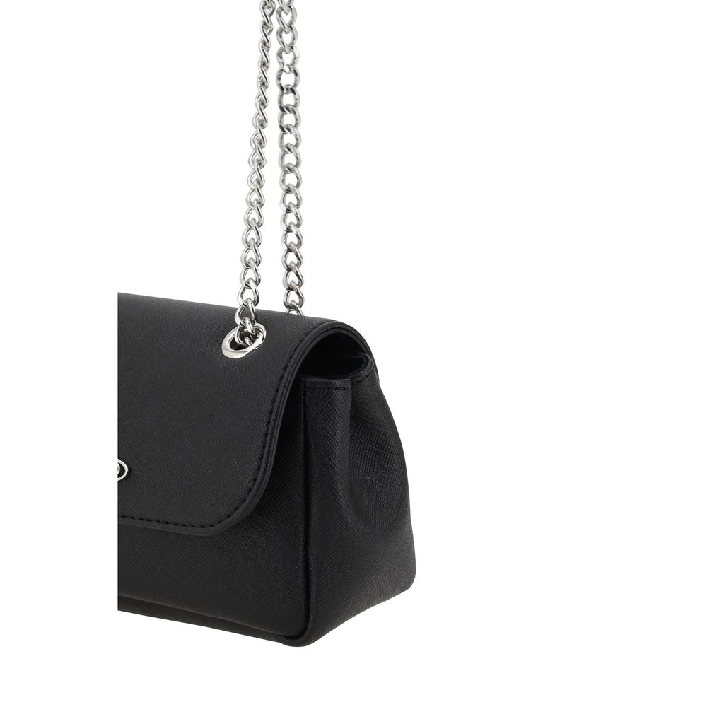 Shoulder Bag with Orb plaque Vivienne Westwood