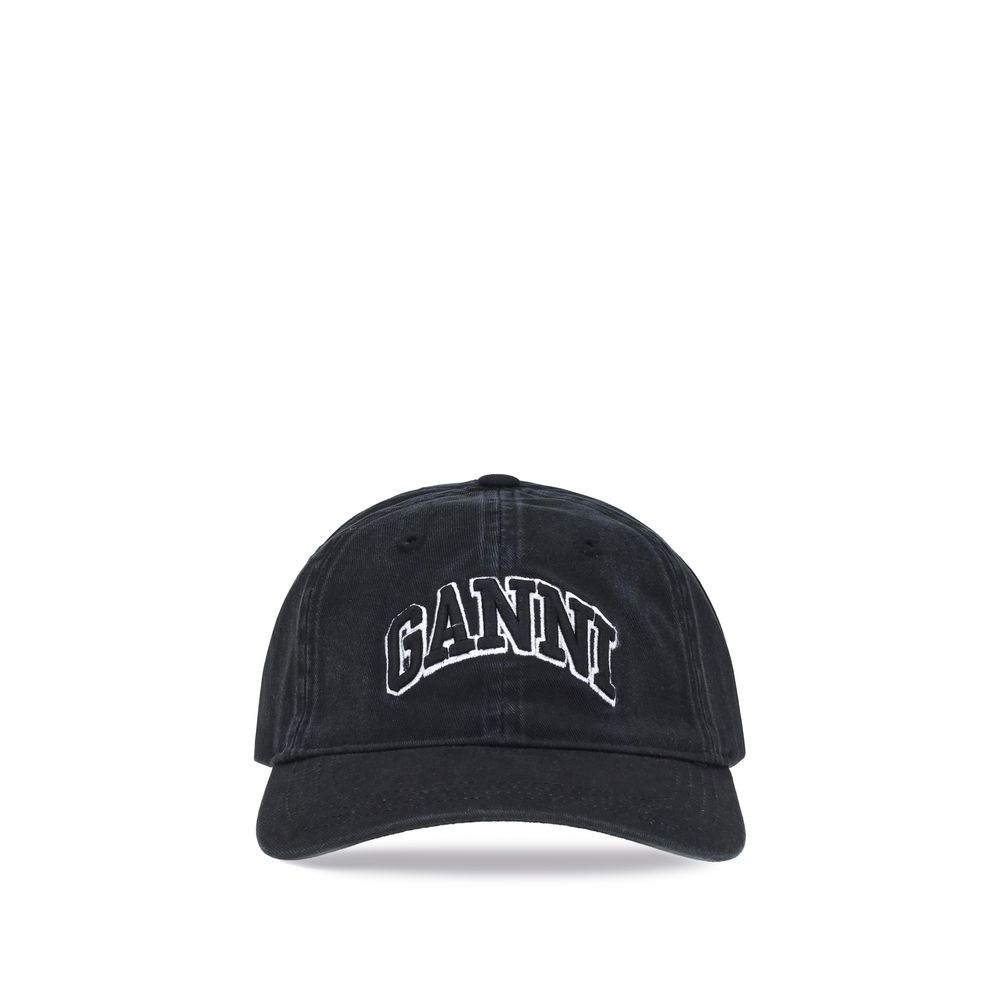 Logo Baseball Cap Ganni