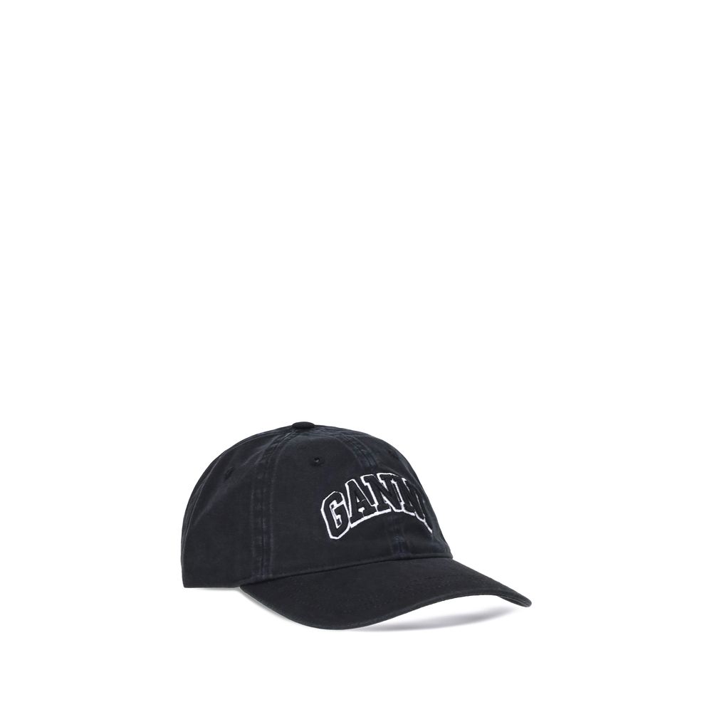 Logo Baseball Cap Ganni