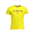 Yellow Cotton T-Shirt U.S. POLO ASSN.