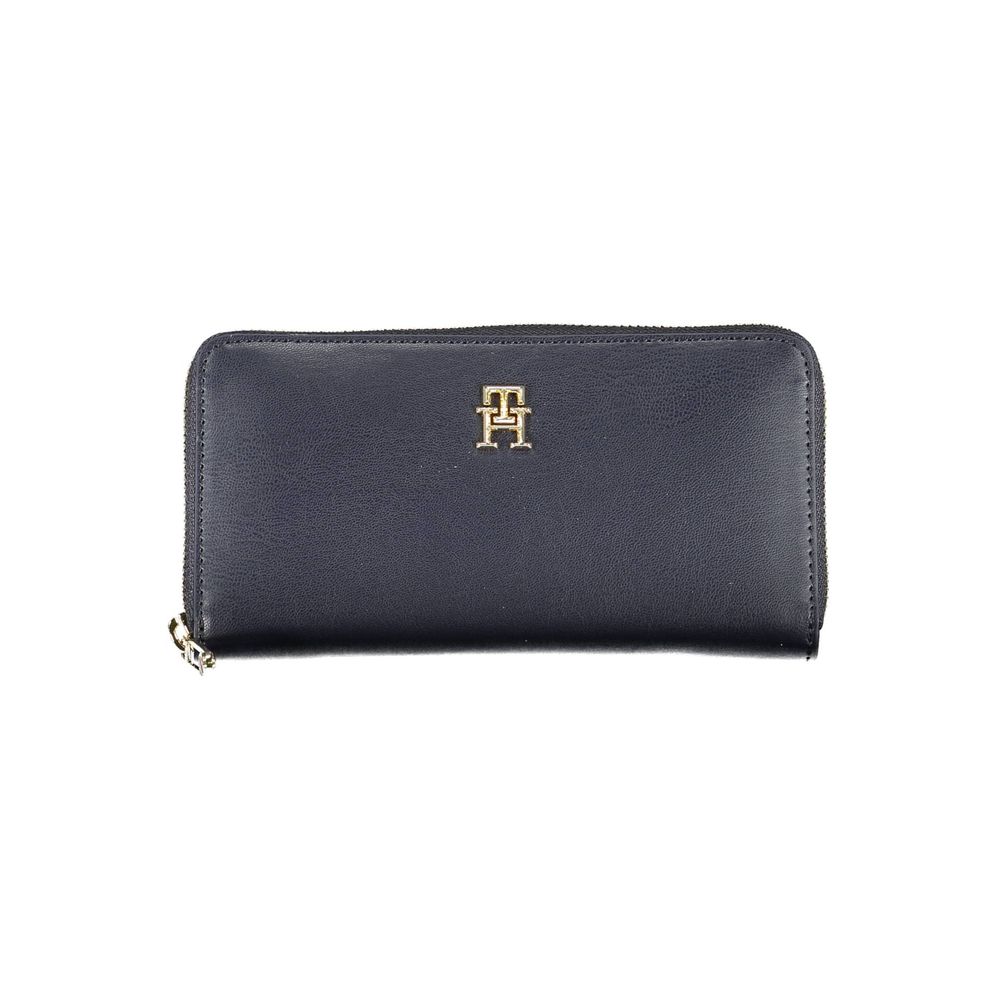 Blue Polyethylene Wallet Tommy Hilfiger