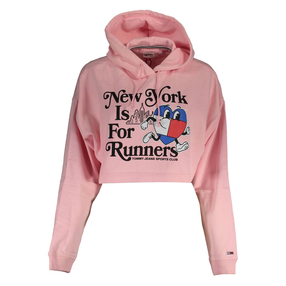 Pink Cotton Women Sweater tops Tommy Hilfiger S