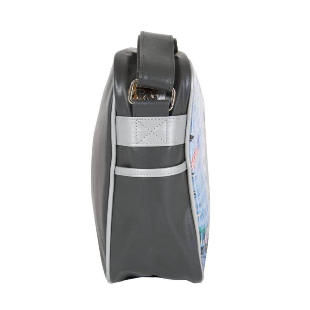 Gray Synthetic Handbag Gola