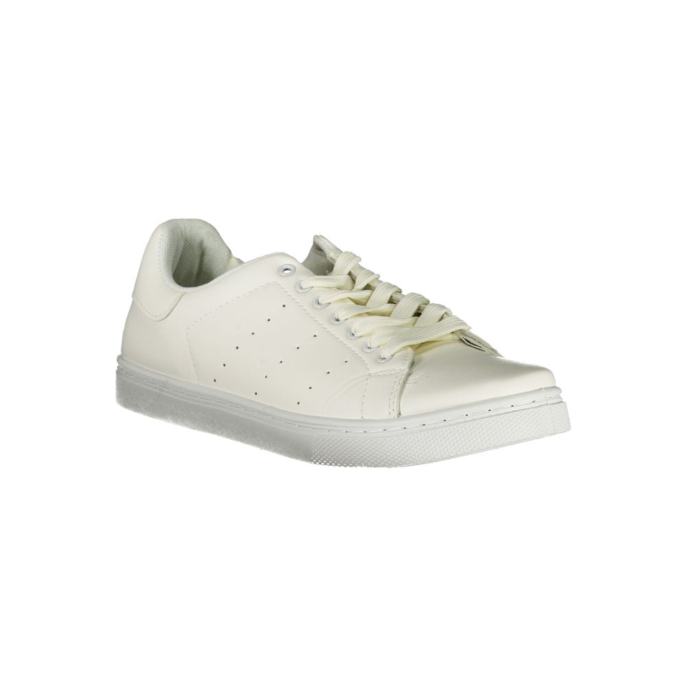White Polyester Sneaker Norway 1963