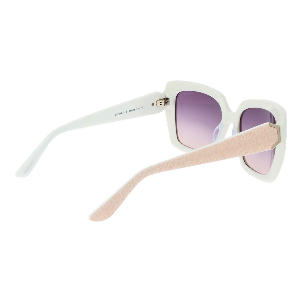 White Women Sunglass Guess