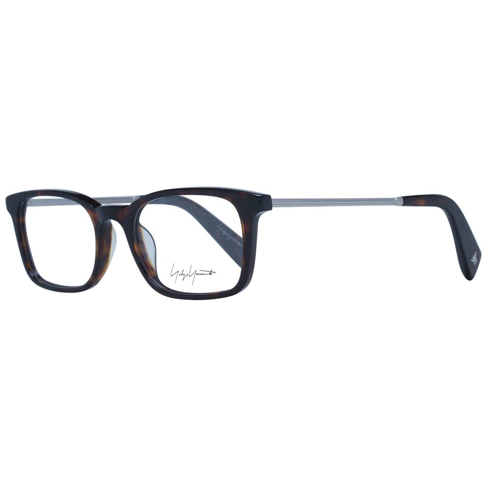 Brown Unisex Glasses Frame Yohji Yamamoto