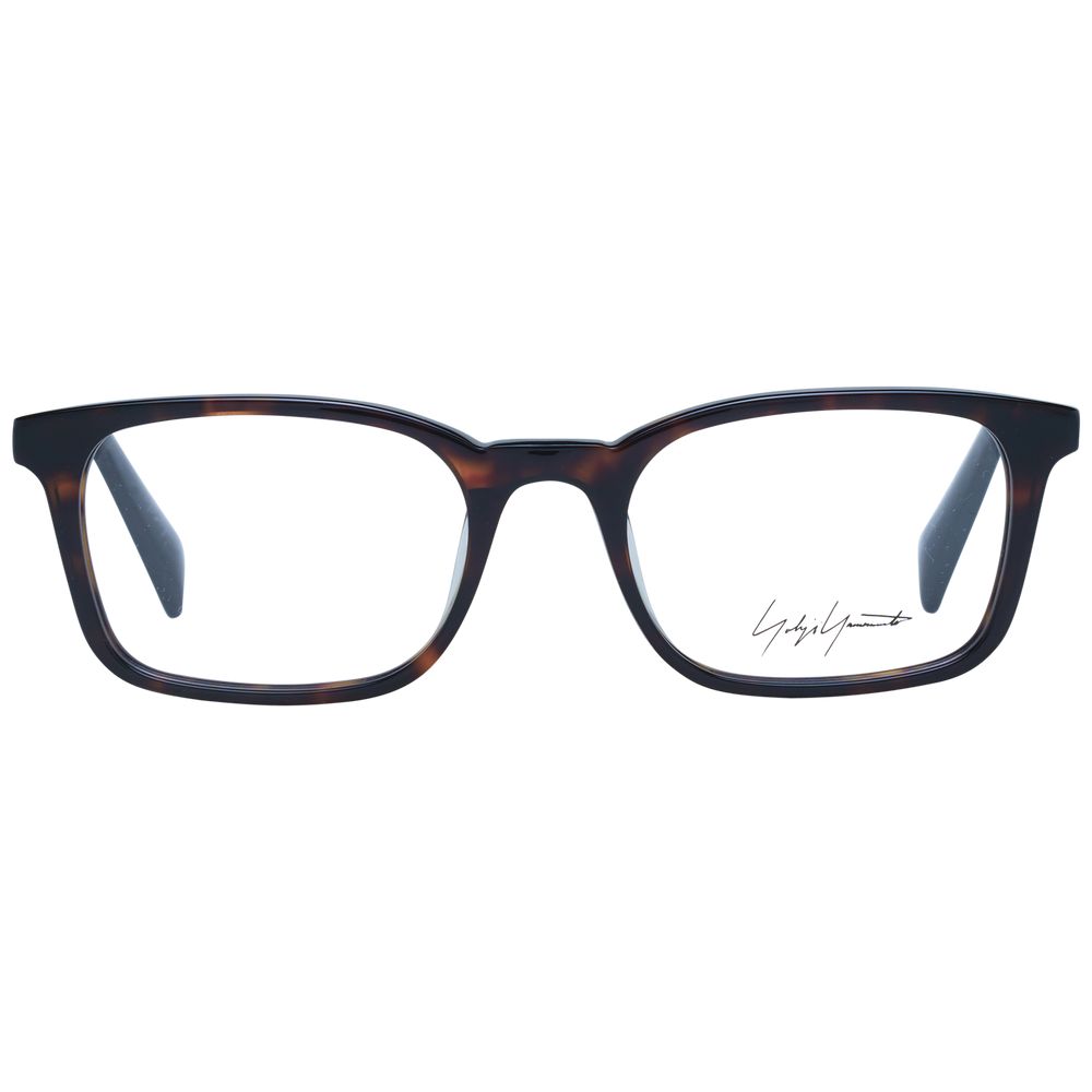 Brown Unisex Glasses Frame Yohji Yamamoto